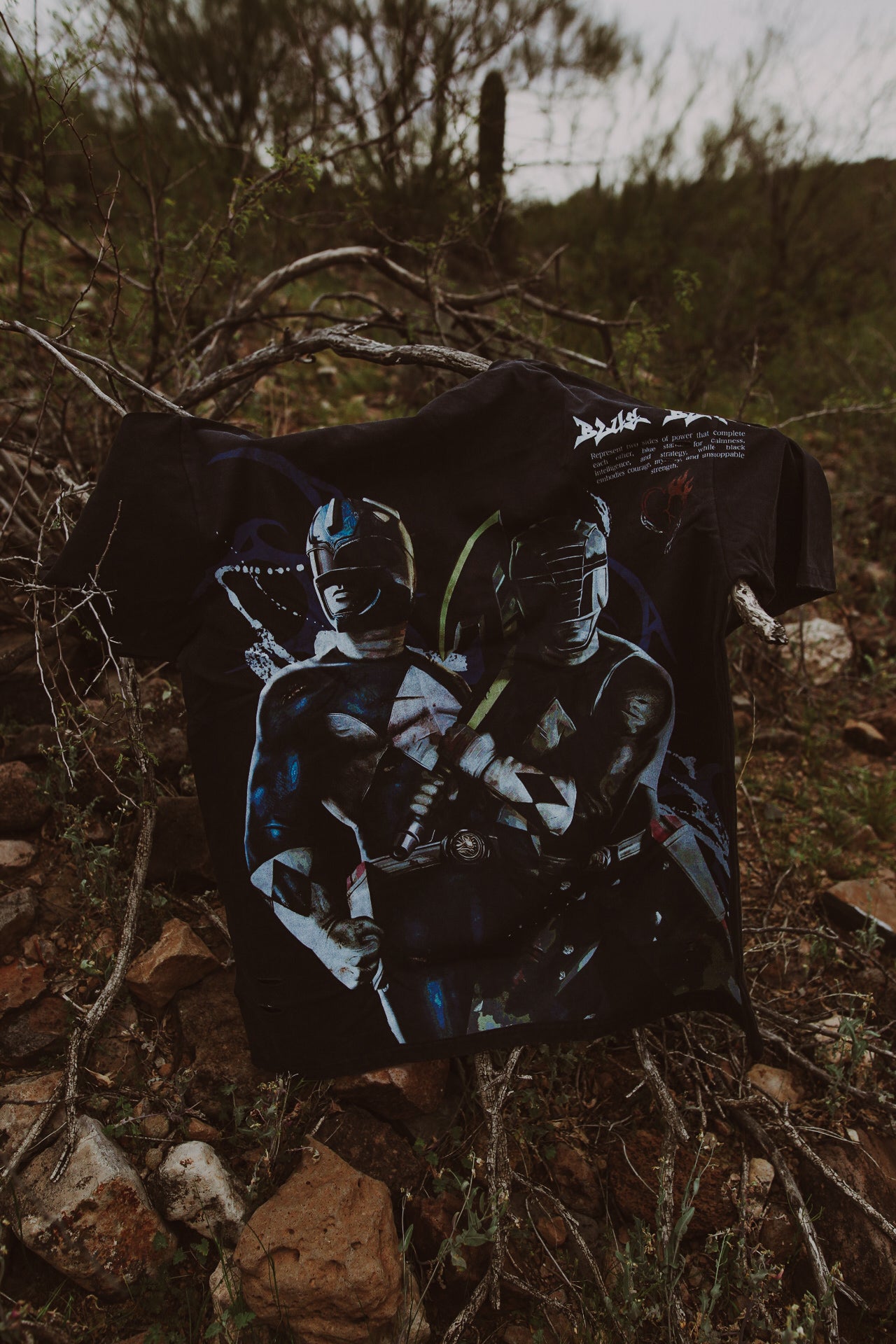 Black & Blue Power Rangers