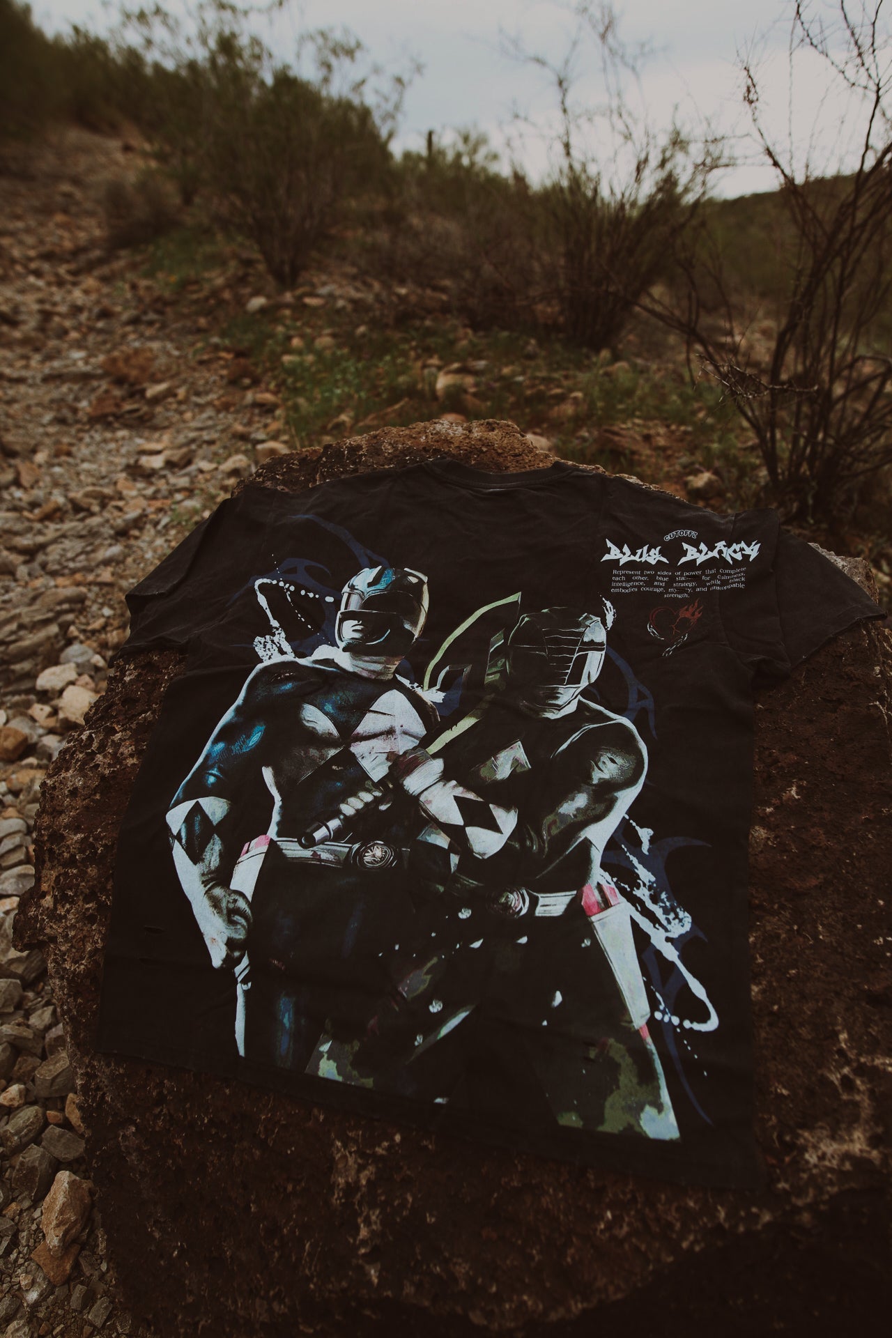 Black & Blue Power Rangers