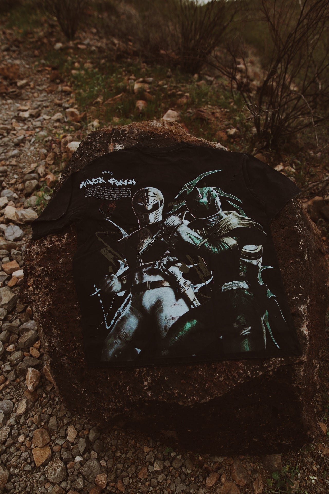 White & Green Power Rangers