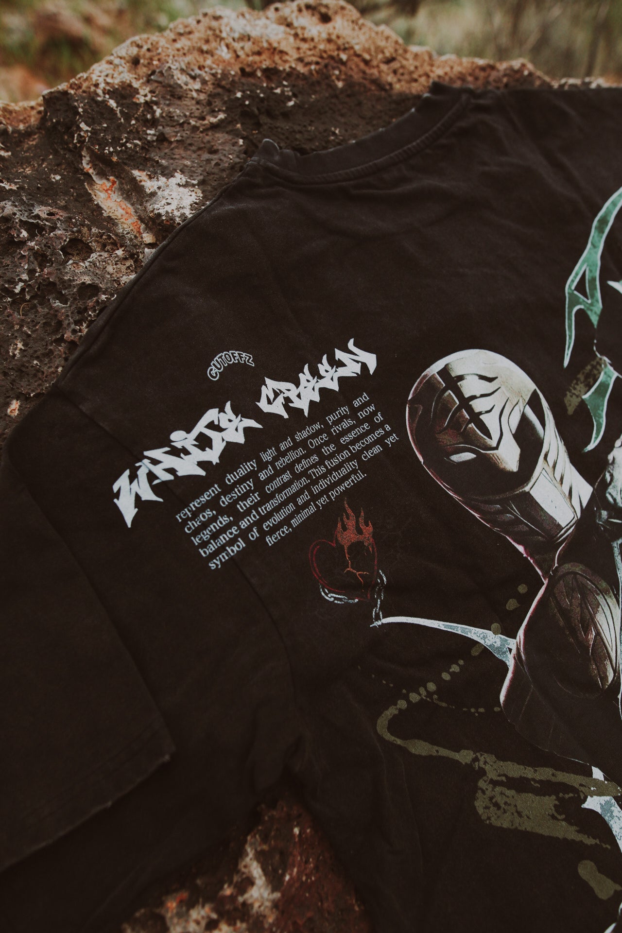 White & Green Power Rangers