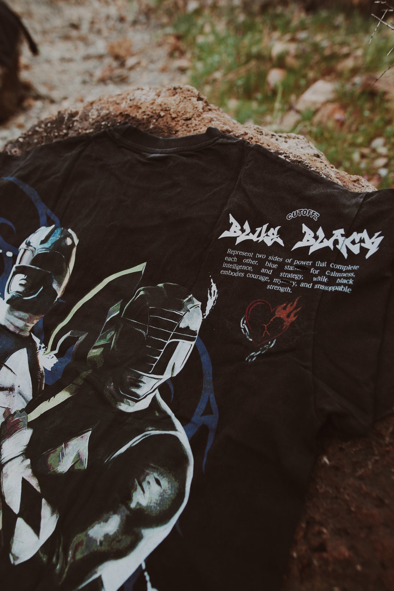 Black & Blue Power Rangers